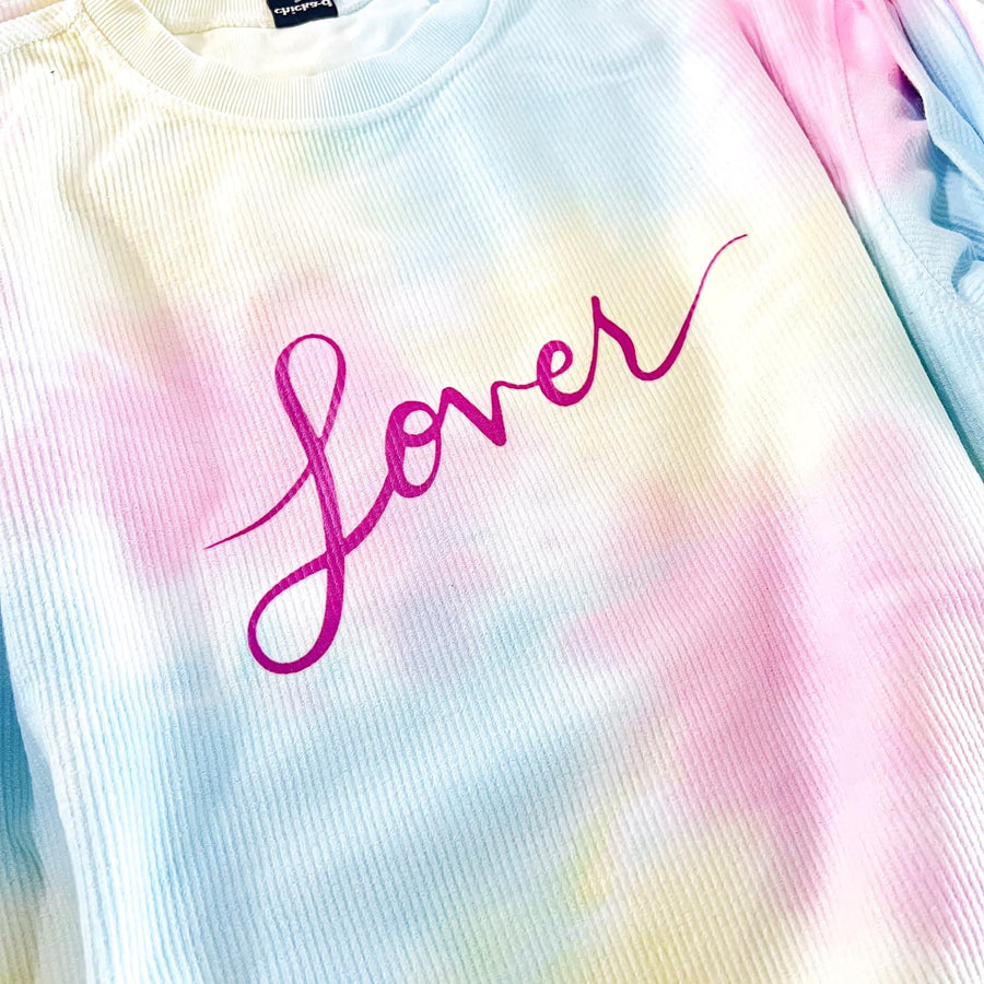 Tie dye lover sweatshirt