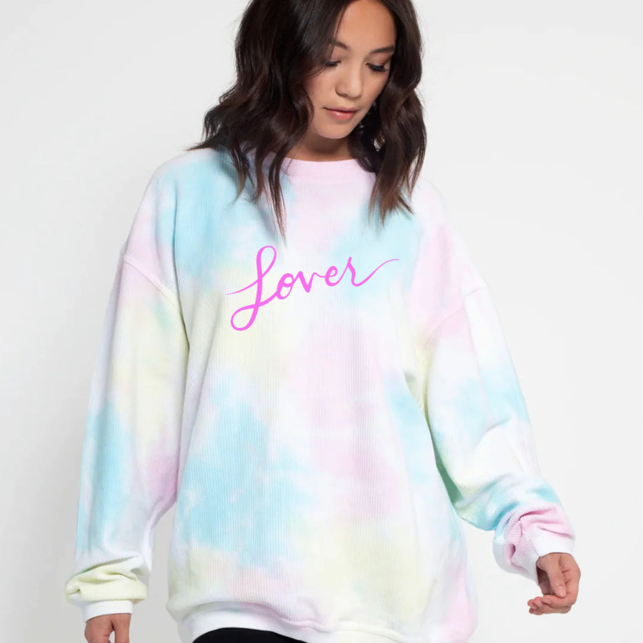 Tie dye lover sweatshirt