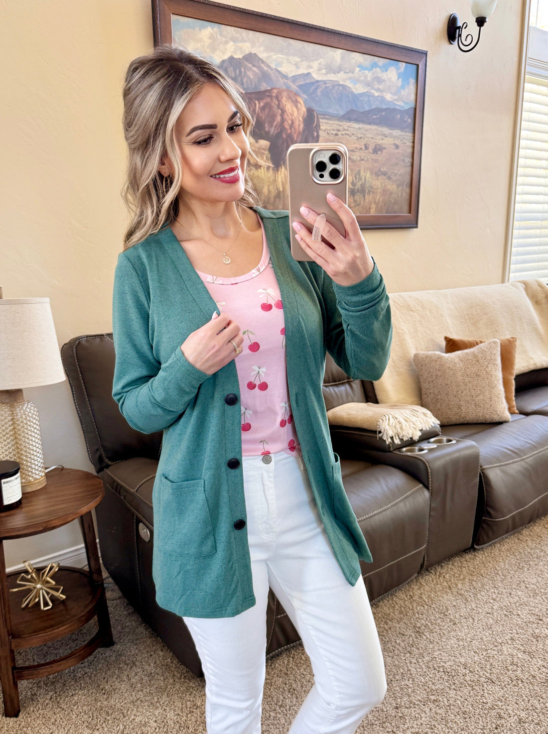 IN STOCK Cori Cardigan - Sage