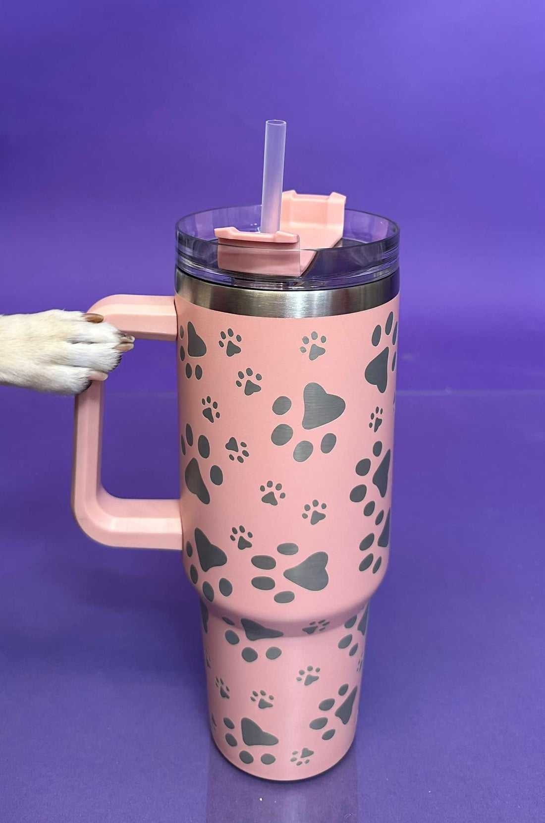 Pawprint Quencher tumbler
