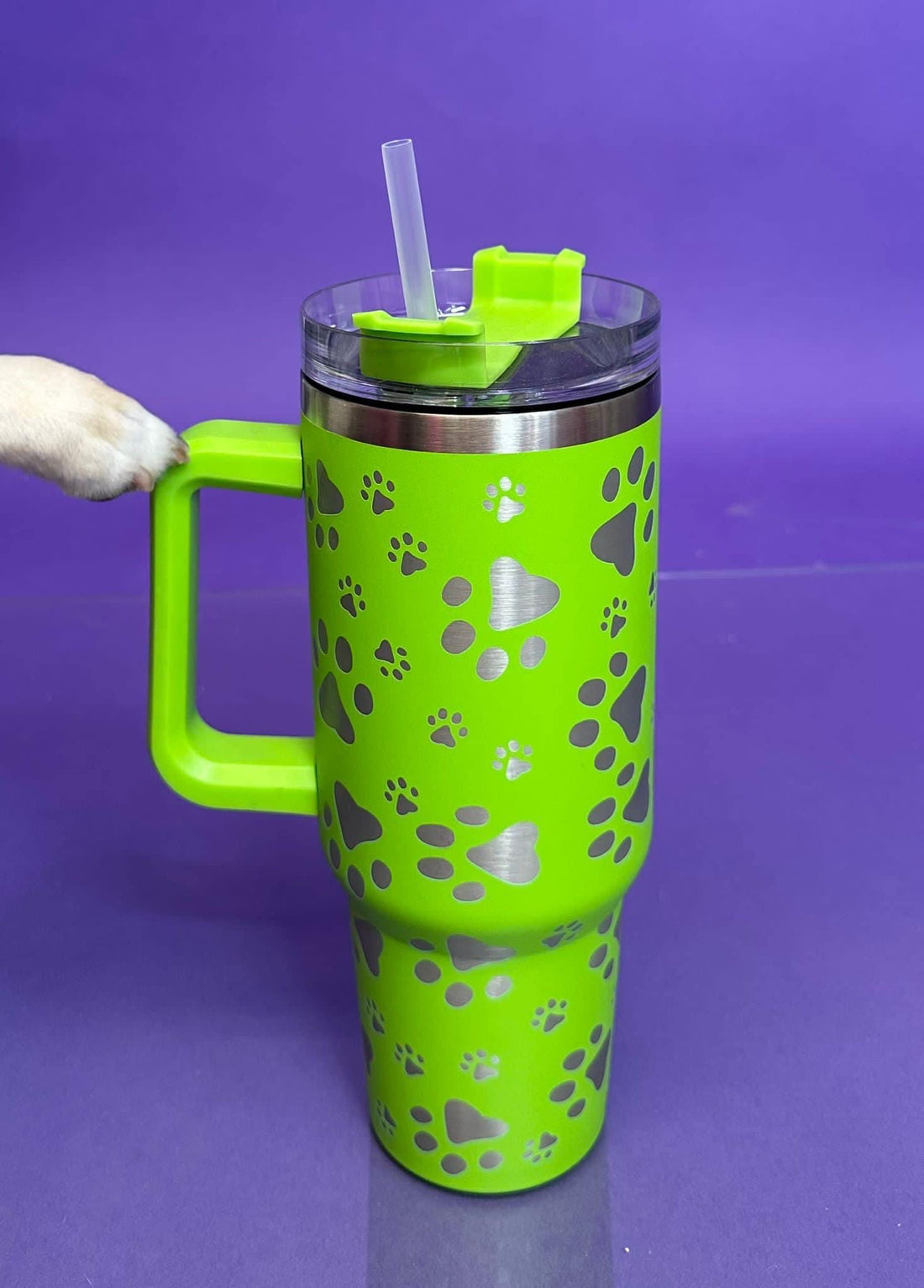 Pawprint Quencher tumbler