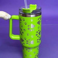 Pawprint Quencher tumbler