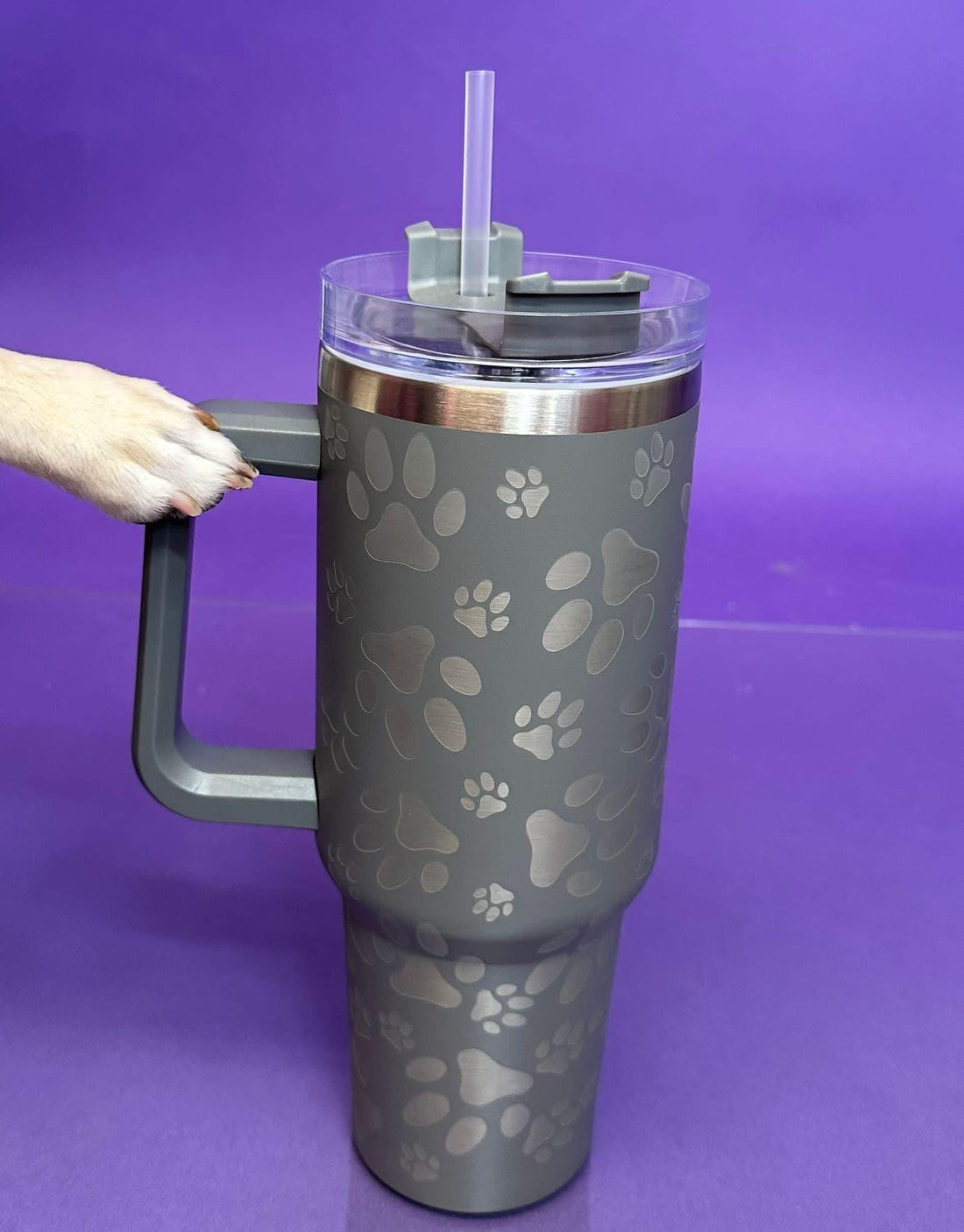 Pawprint Quencher tumbler