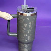 Pawprint Quencher tumbler
