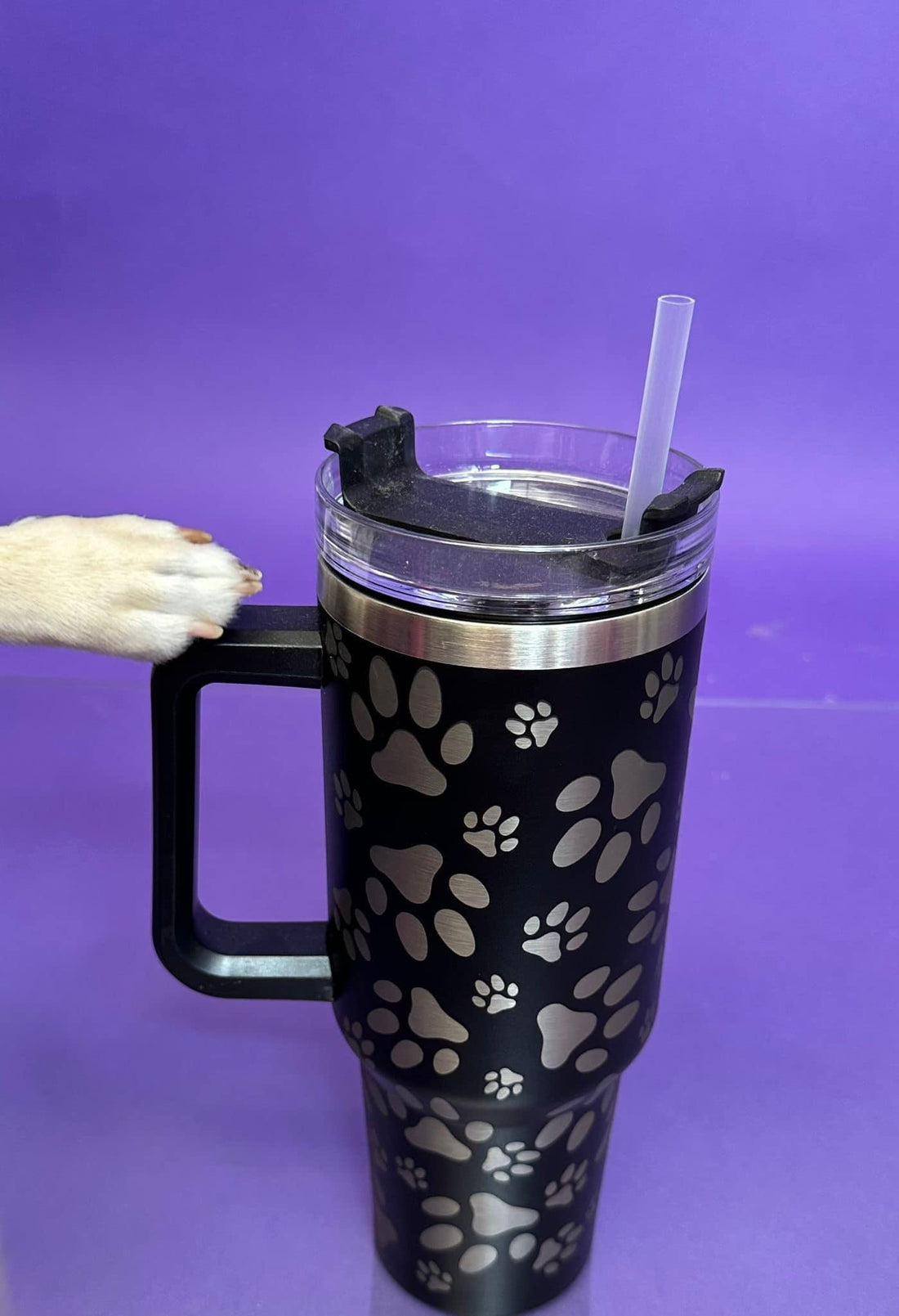 Pawprint Quencher tumbler