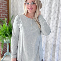 Everlasting Love Top in Gray