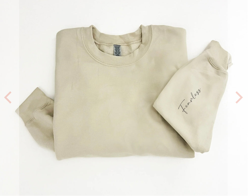 Fearless crewneck