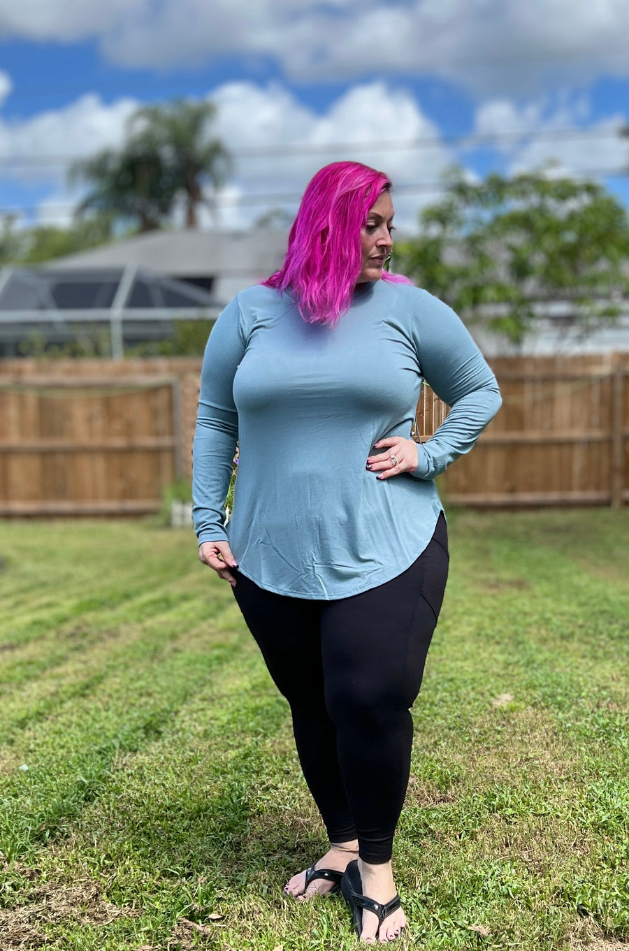 The Perfect Fit long sleeve top