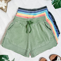 IN STOCK French Terry Stevie Shorts - Desert Flower | Women's Casual Shorts FINAL SALE