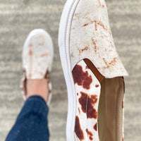 Stylin' Sneakers in Rusted White