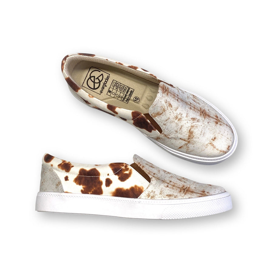 Stylin' Sneakers in Rusted White