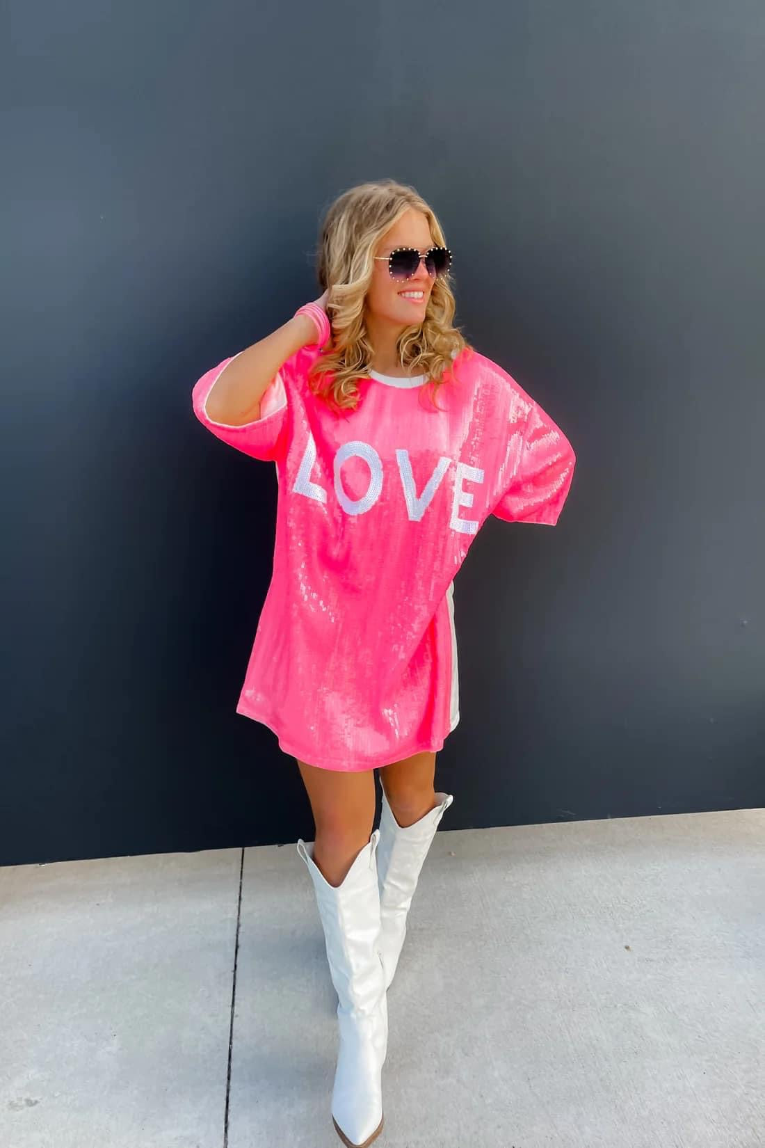 Love Sequin Top