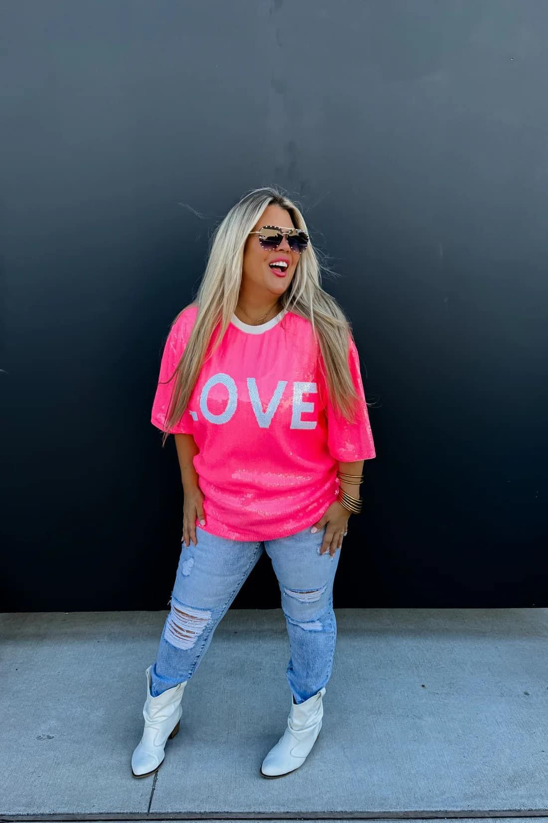 Love Sequin Top