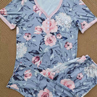 Tammy short sleeve Capri set