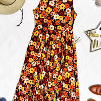 IN STOCK Bailey Dress - Brown Fall Floral FINAL SALE