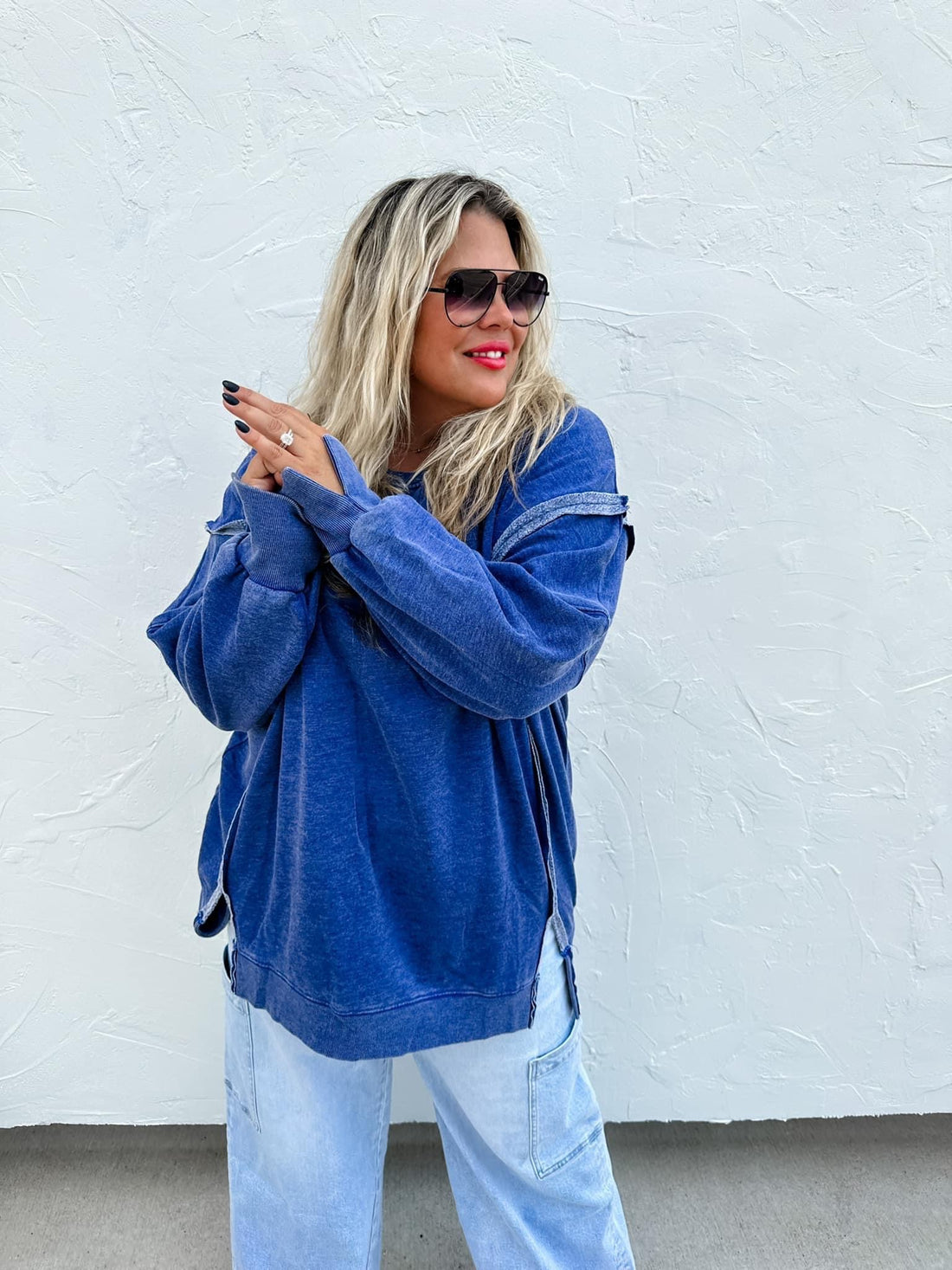 Classic comfort crew pullover