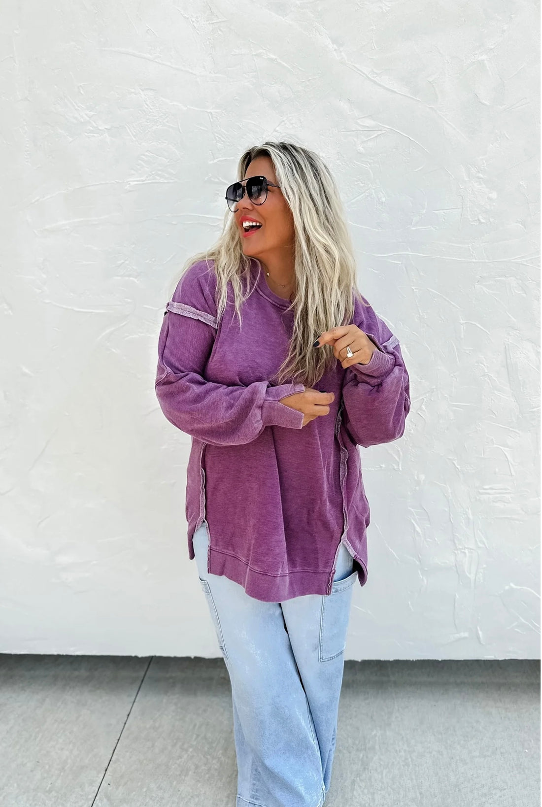 Classic comfort crew pullover