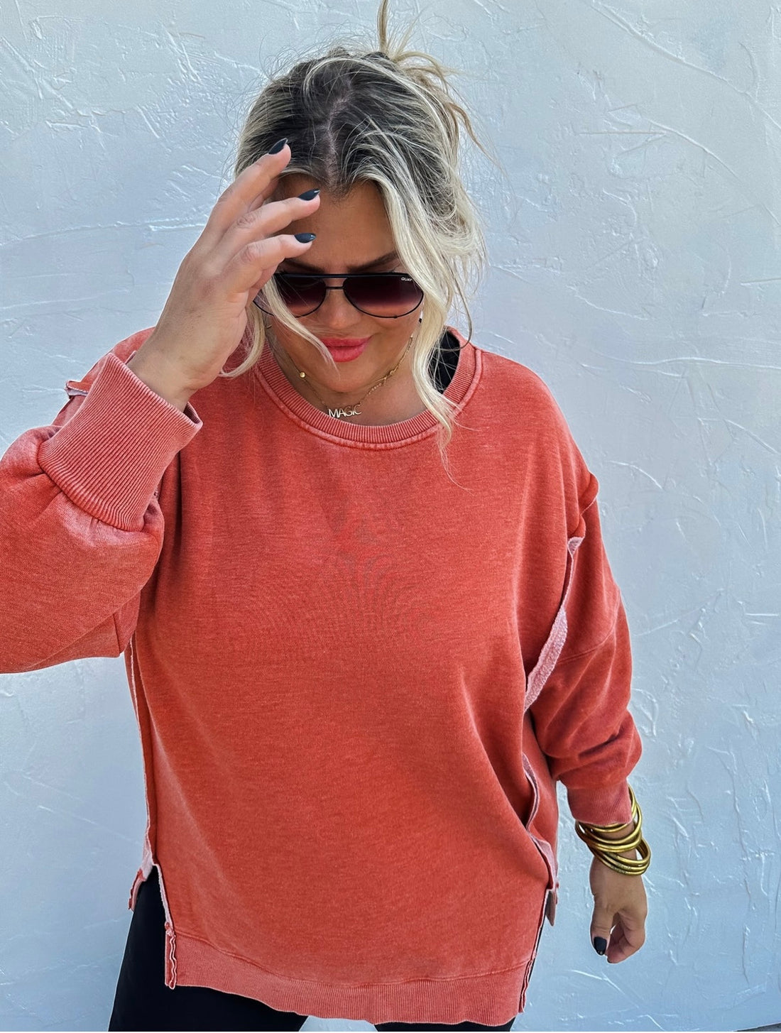 Classic comfort crew pullover