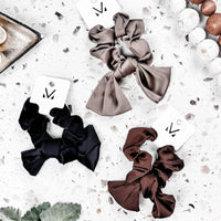 IN STOCK Satin Bow Scrunchie