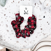 IN STOCK Plaid Snowflake Scrunchie