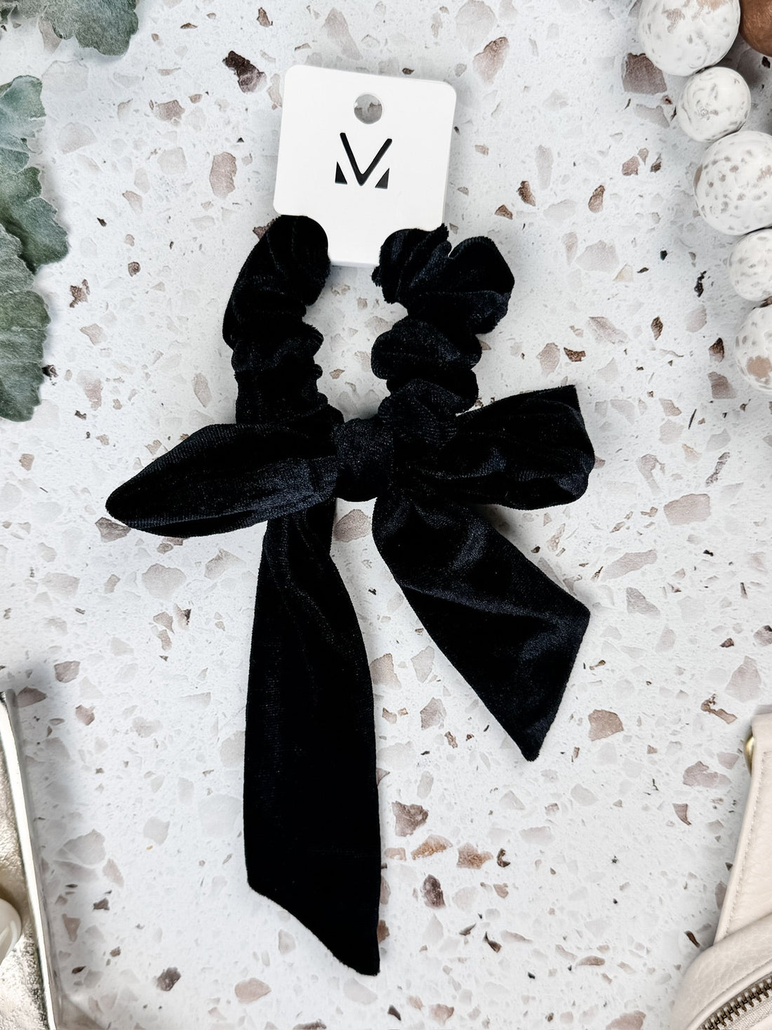 IN STOCK Velvet Bow Scrunchie