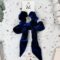 IN STOCK Velvet Bow Scrunchie