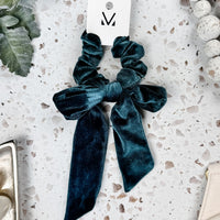 IN STOCK Velvet Bow Scrunchie