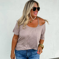 Riley boyfriend pocket tee