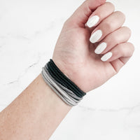 IN STOCK Black and Grey Hair Tie Sets