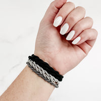 IN STOCK Black and Grey Hair Tie Sets