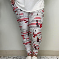 TL brand printed leggings