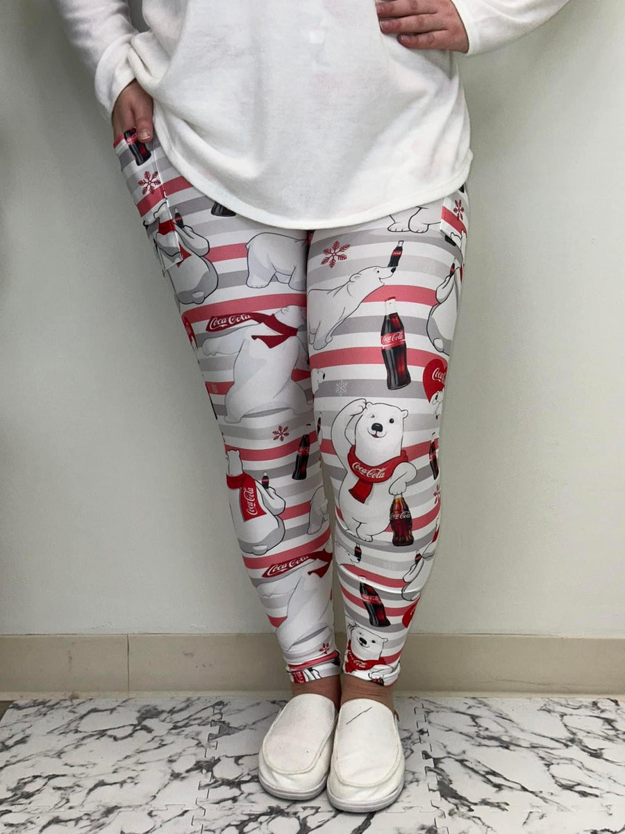 TL brand printed leggings