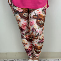 TL brand printed leggings