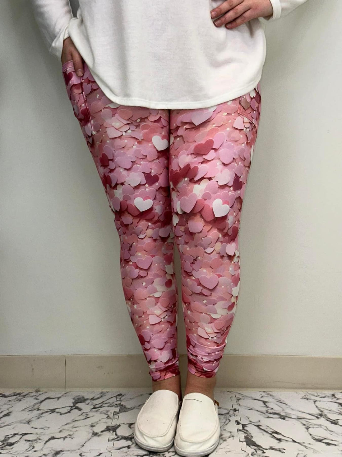 TL brand printed leggings