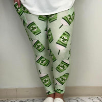 TL brand printed leggings