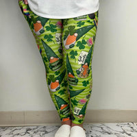 TL brand printed leggings