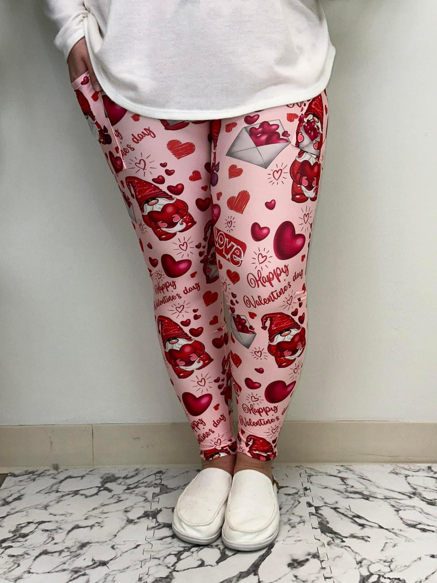 TL brand printed leggings