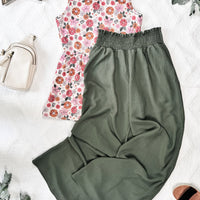 IN STOCK Presley Palazzo Pants - Olive | Women's Wide-Leg Pants FINAL SALE