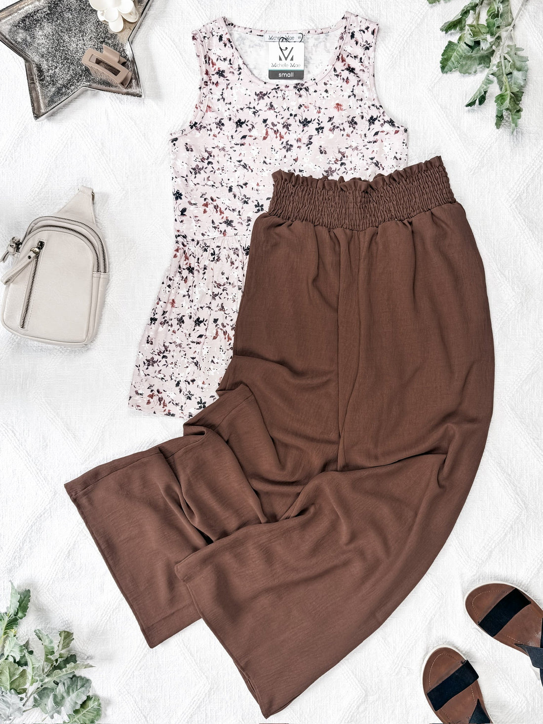 IN STOCK Presley Palazzo Pants - Coffee | Women&