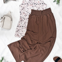 IN STOCK Presley Palazzo Pants - Coffee | Women's Wide-Leg Pants FINAL SALE