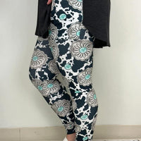 TL brand printed leggings