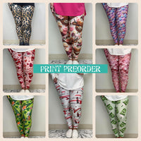 TL brand printed leggings