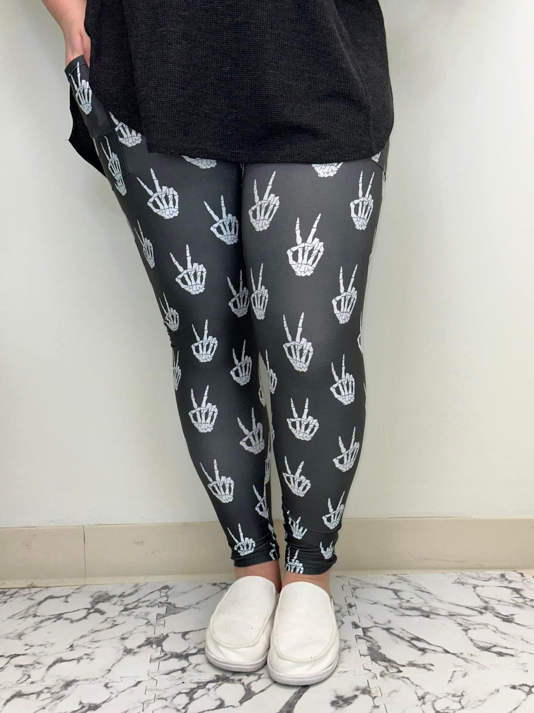 TL brand printed leggings