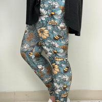 TL brand printed leggings