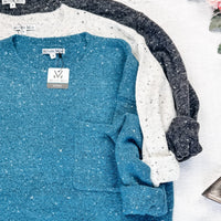 IN STOCK Confetti Sweater - Blue