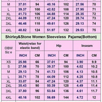 S&S sleeveless short PJS