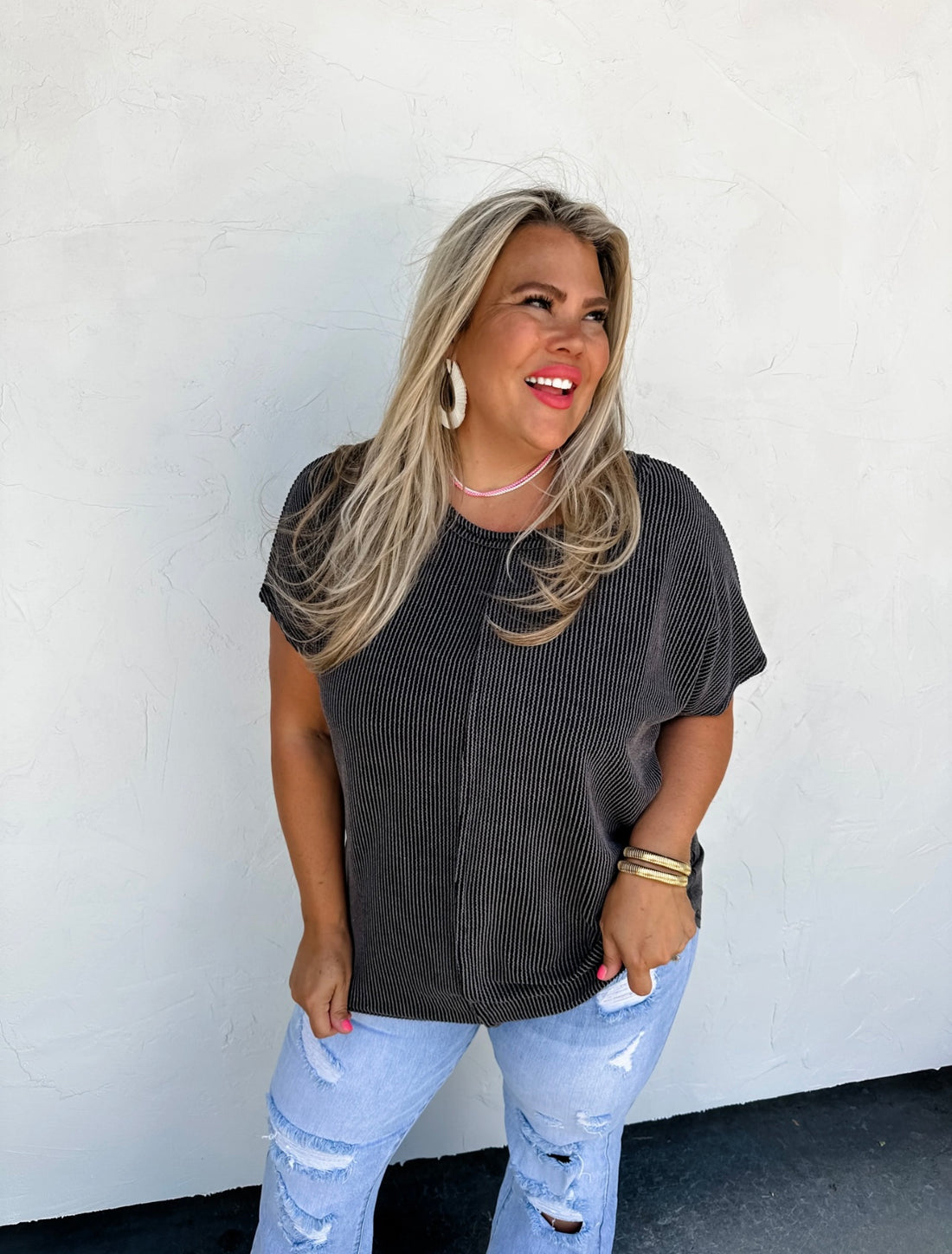 Sophia ribbed Top