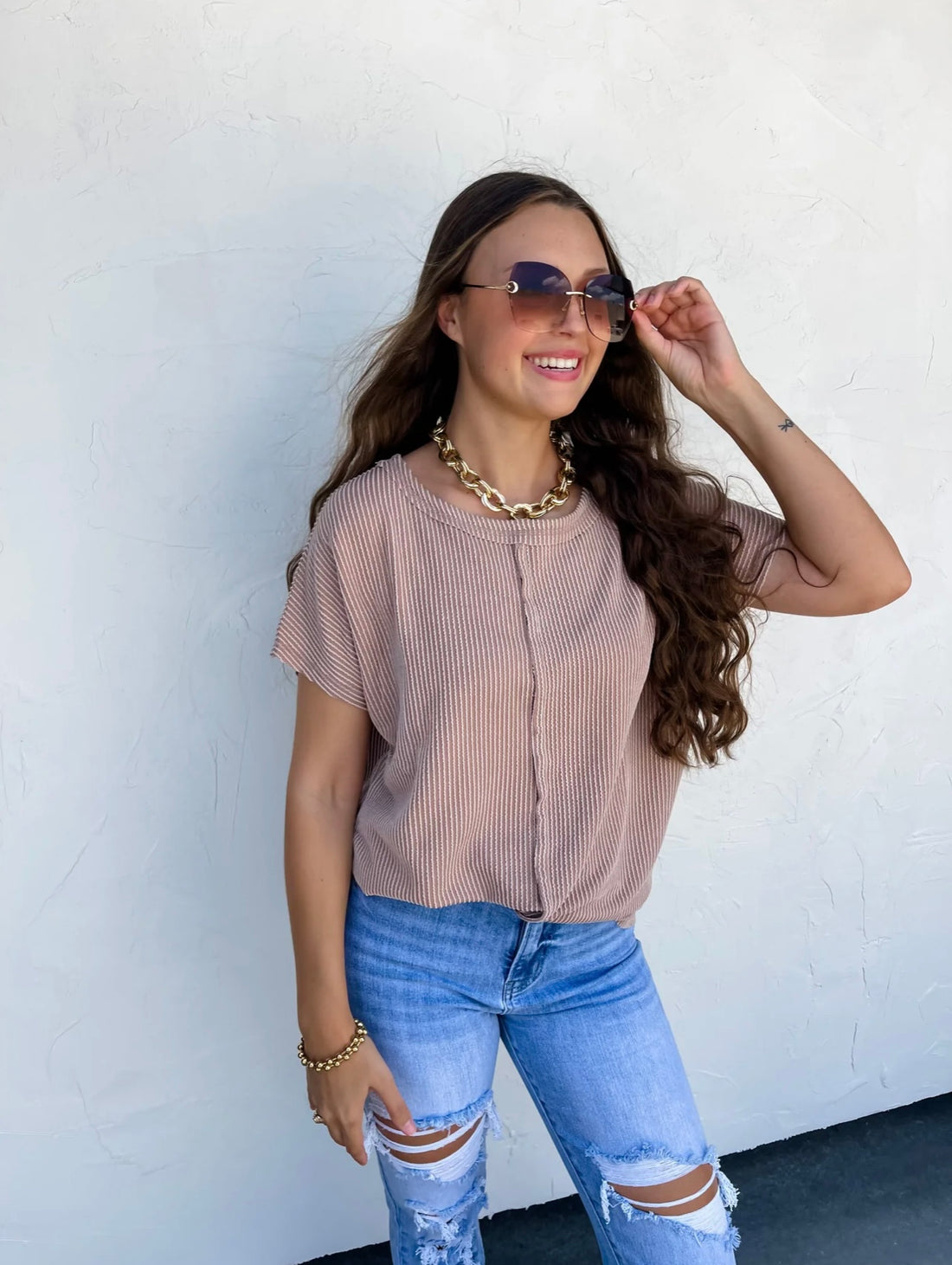 Sophia ribbed Top
