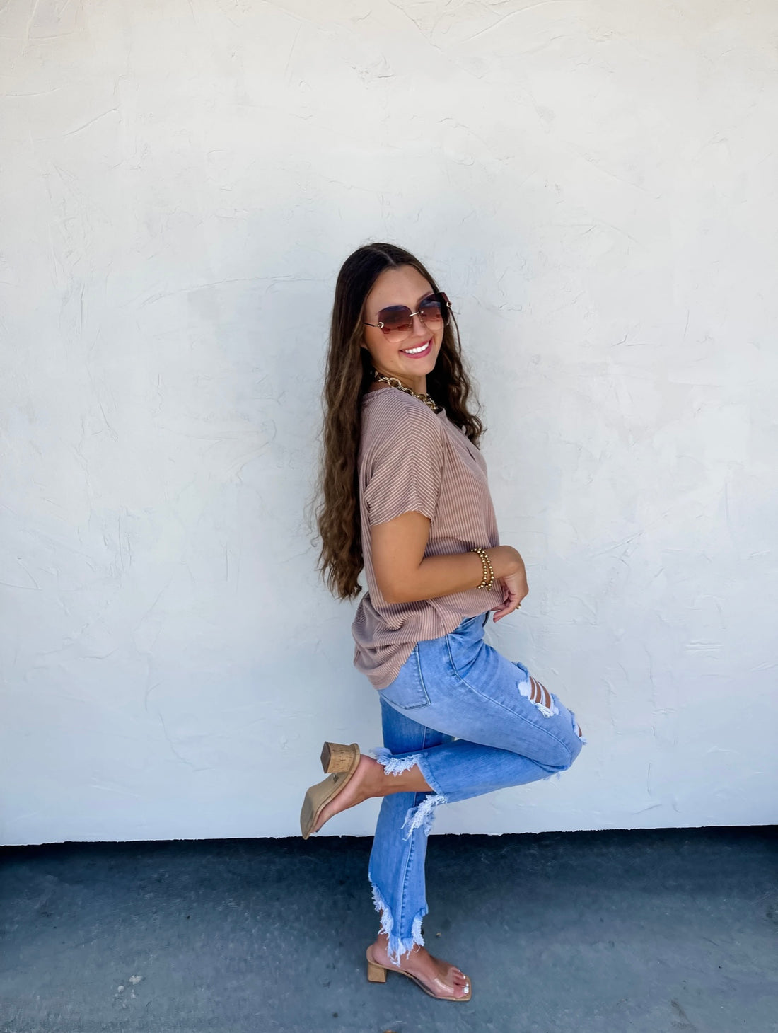 Sophia ribbed Top