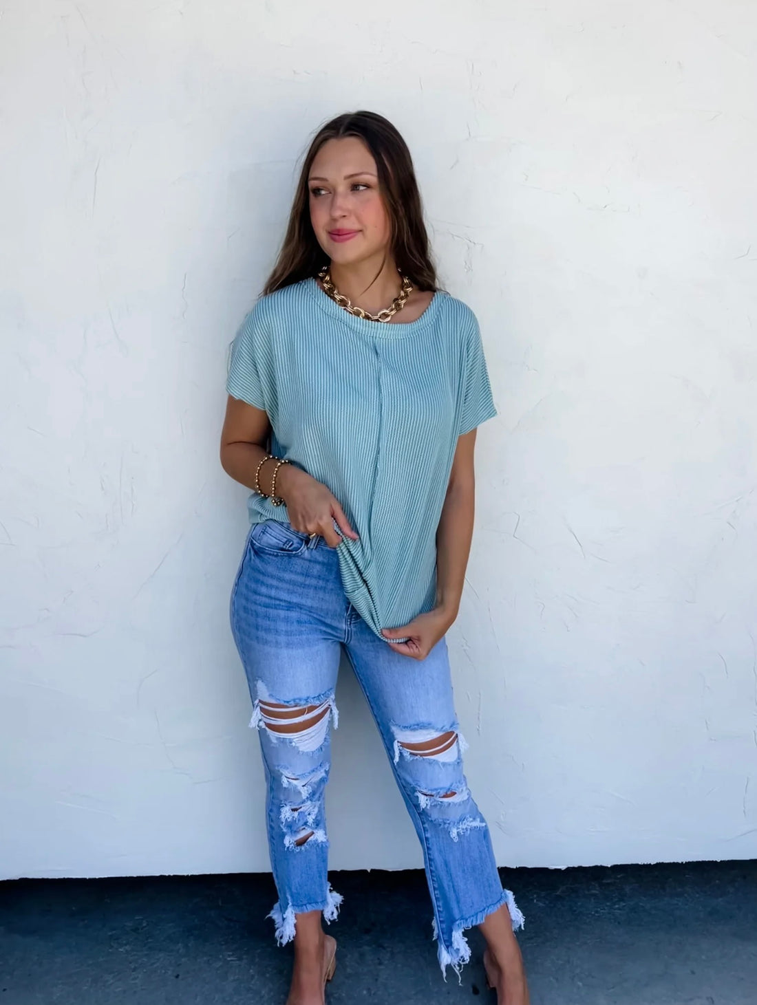 Sophia ribbed Top